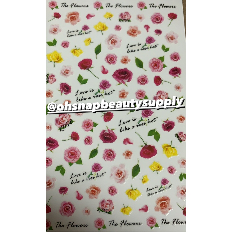 ***Flower 230 Sticker