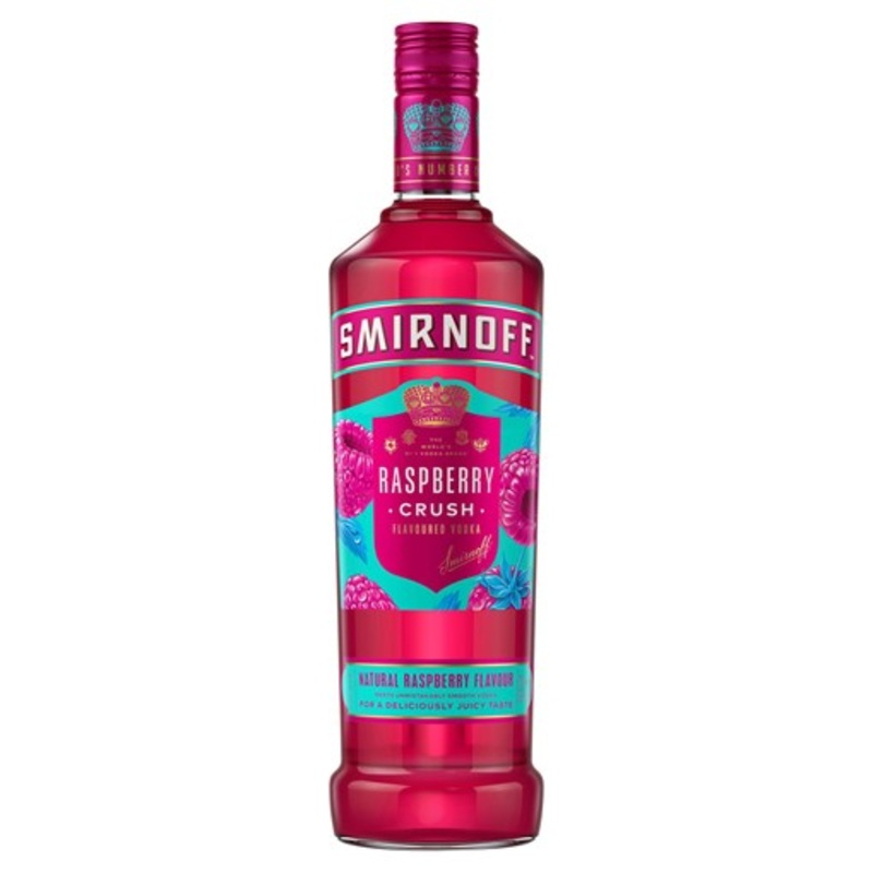 Smirnoff Raspberry Crush Vodka – 700ml
