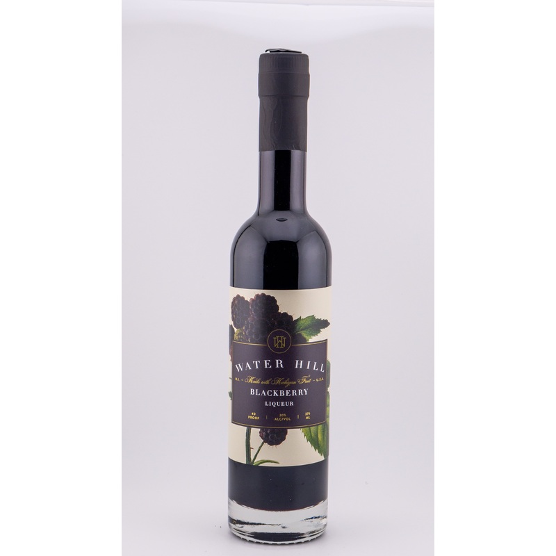 Ann Arbor Distilling Water Hill Blackberry Liqueur, Michigan, USA (375ml HALF BOTTLE)