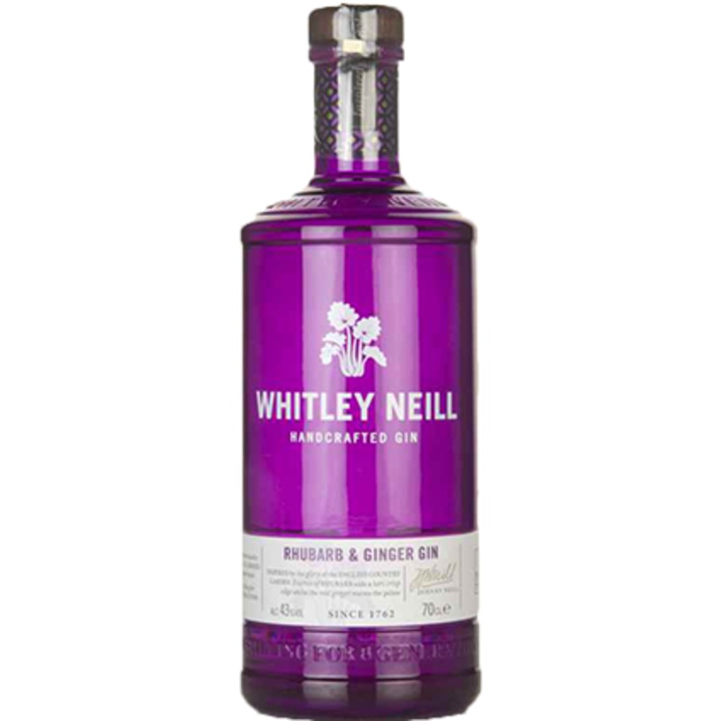 Whitley Neill Rhubarb & Ginger Small Batch Gin 700ml (due end Nov)