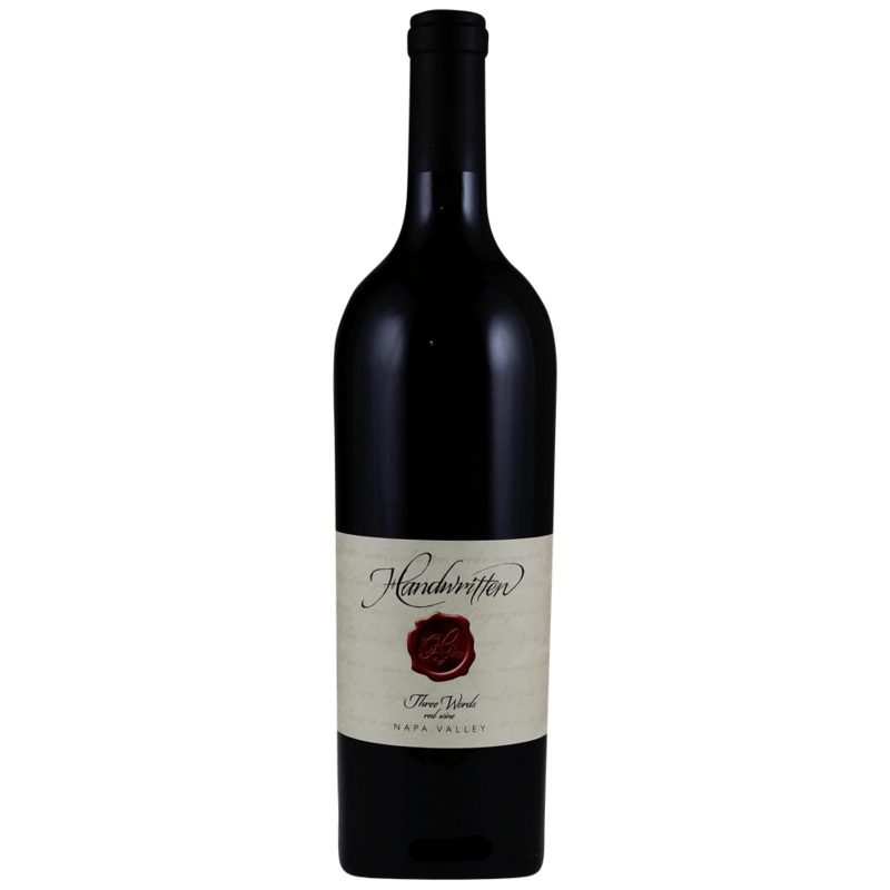 2011 Handwritten Three Words Red Wine 750ml