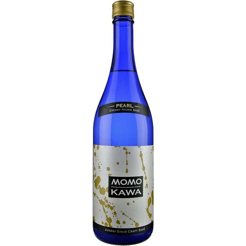 Momokawa Pearl Junmai Gingo Nigori Sake 750ML