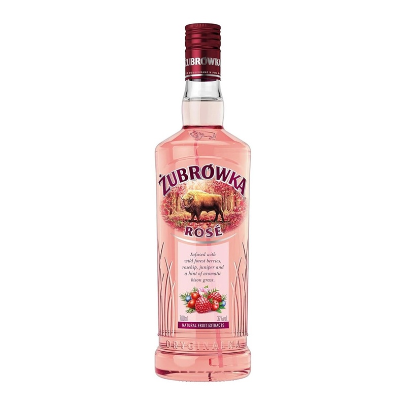 Zubrowka Rose Flavoured Vodka 70cl