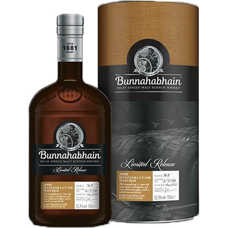 Bunnahabhain Manzanilla Cask Matured 2008