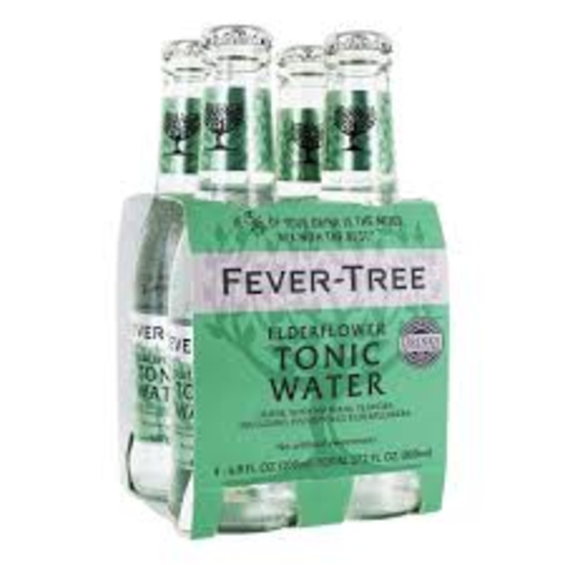 Fever-Tree Elderflower Tonic Water 4pk Btls