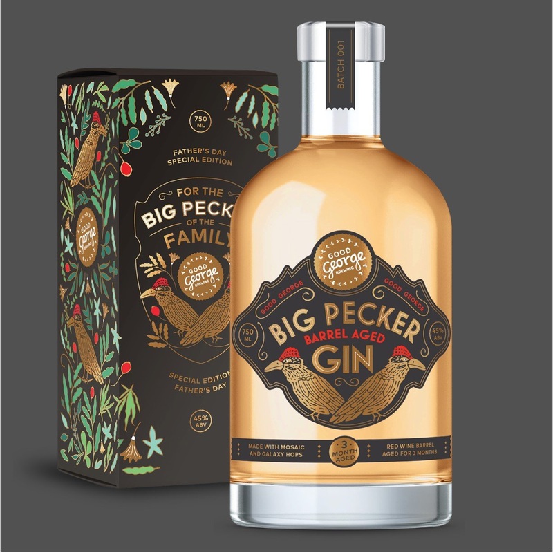 Big Pecker Barrel Aged Gin 750ml