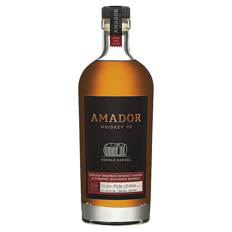 Amador Whiskey Co. Bourbon Double Barrel Cabernet Barrel Finished 750ml
