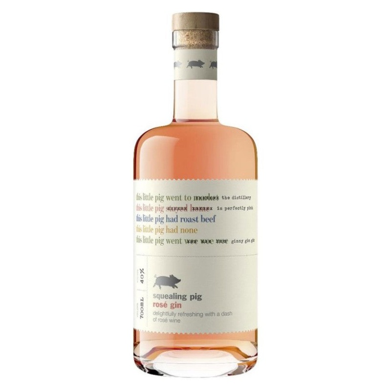 Squealing Pig Rose Gin  750ml