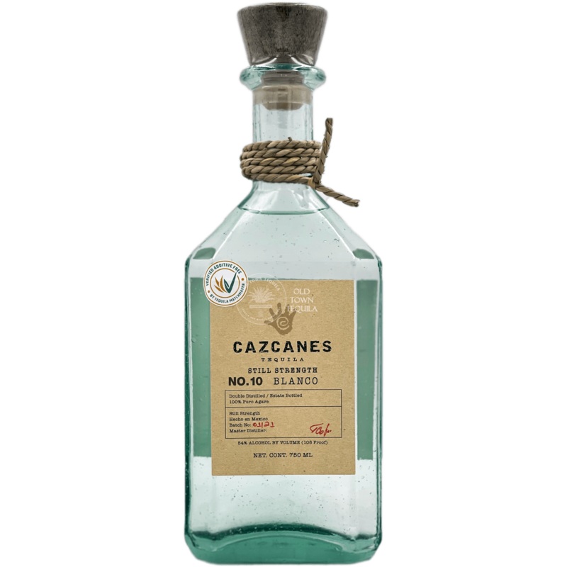 Cazcanes Tequila No. 10 Still Strength Blanco