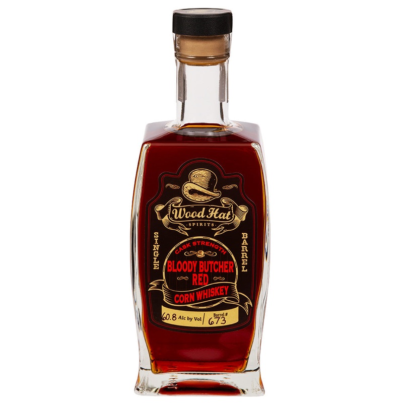 Wood Hat Bloody Butcher Red Corn Whiskey