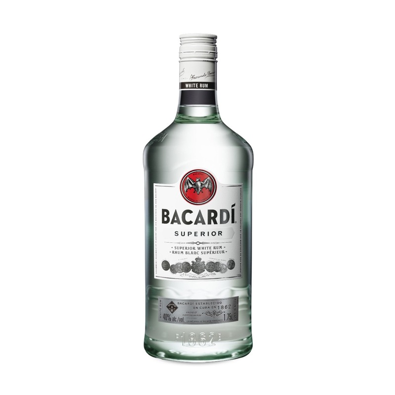BACARDI WHITE RUM 1.75 L