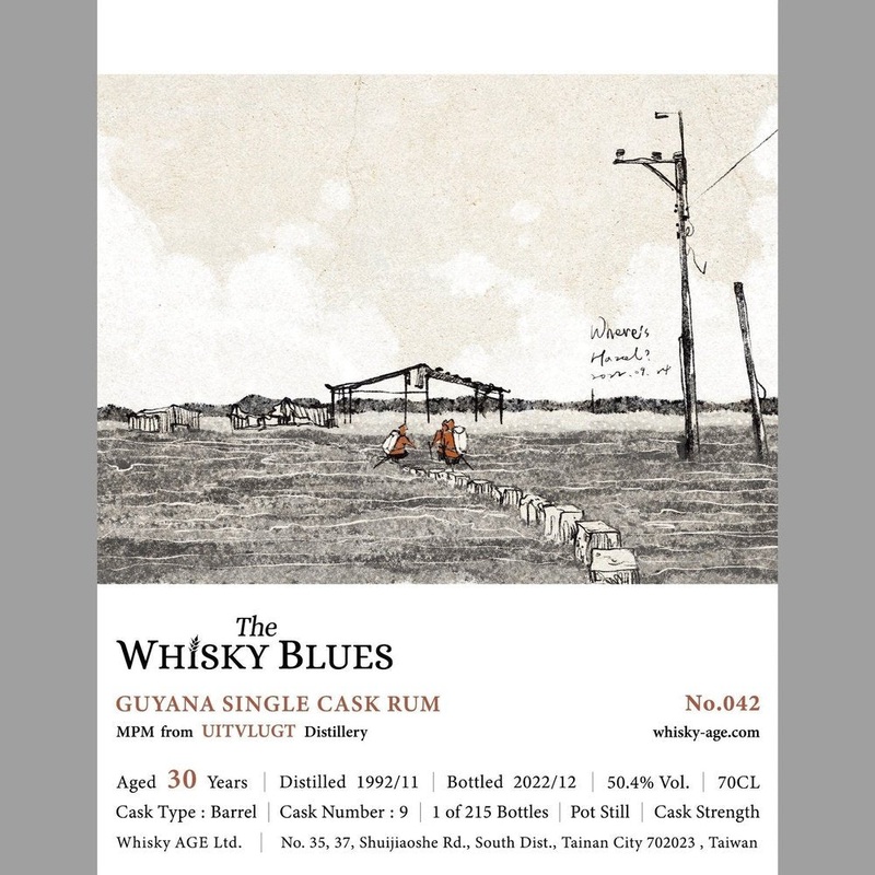 Uitvlugt 30 Year Old 1992 – Whisky Blues – 70cl