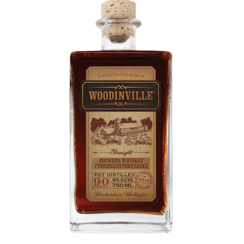 Woodinville Port Finished Bourbon Whiskey 750 ml