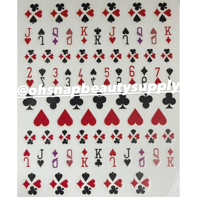 ***Cards T 486 Sticker