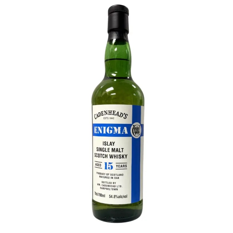 WM Cadenhead Enigma 15 Year Old Islay Single Malt Scotch Whisky | 700ML