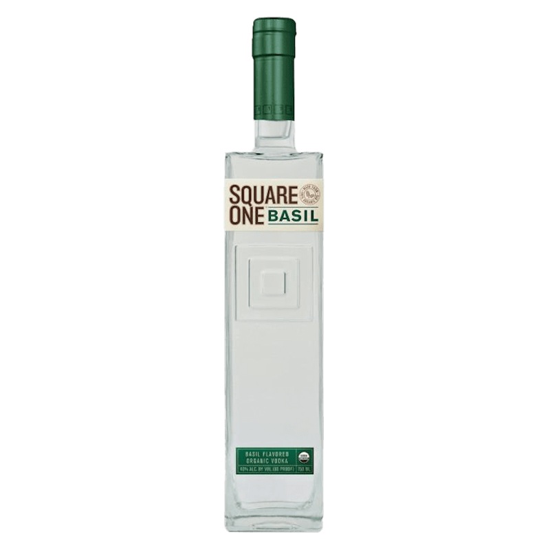 Square One Basil Vodka, 750mL