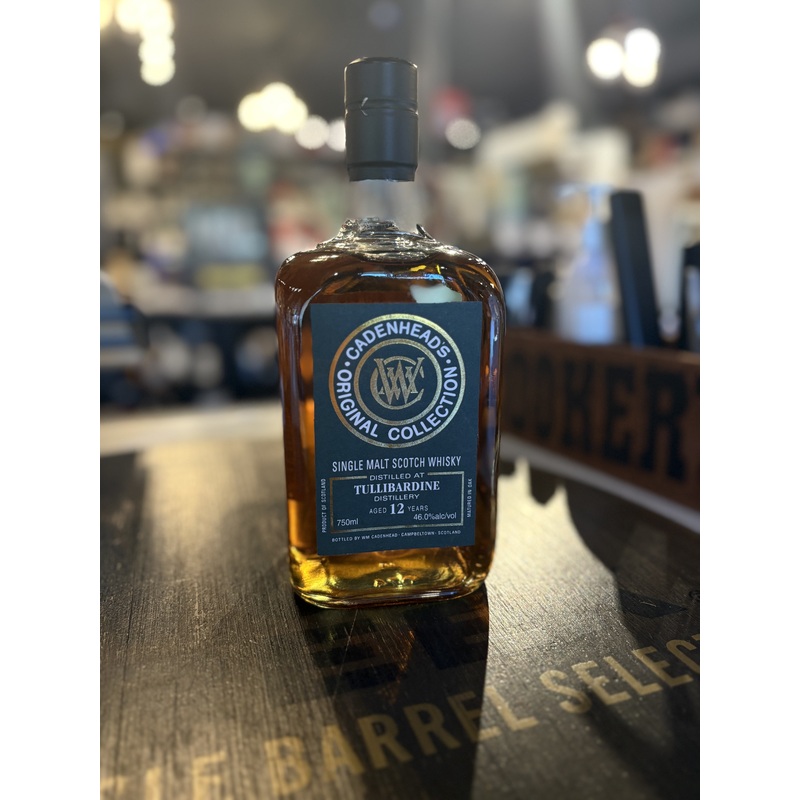 2012 WM Cadenhead Tullibardine 12 Year Barrel Select Single Malt Scotch 750ML
