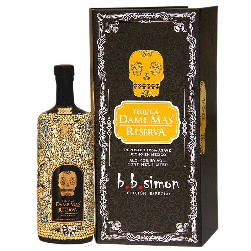 Tequila Dame Mas Reserva B.B. Simon Special Gold Edition Extra Anejo