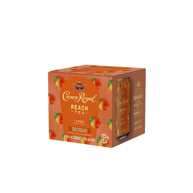 Crown Royal Peach Tea 4PK