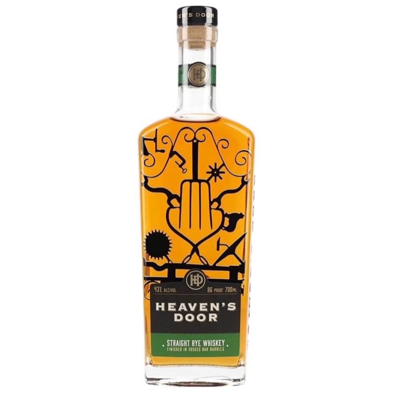 Heaven’s Door Straight Rye  43% 70cl