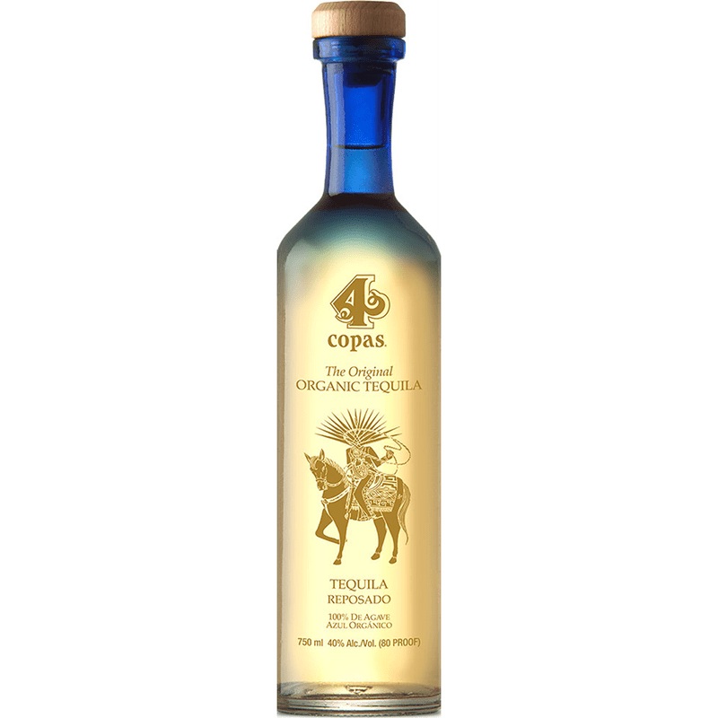 4 Copas Reposado Organic Tequila