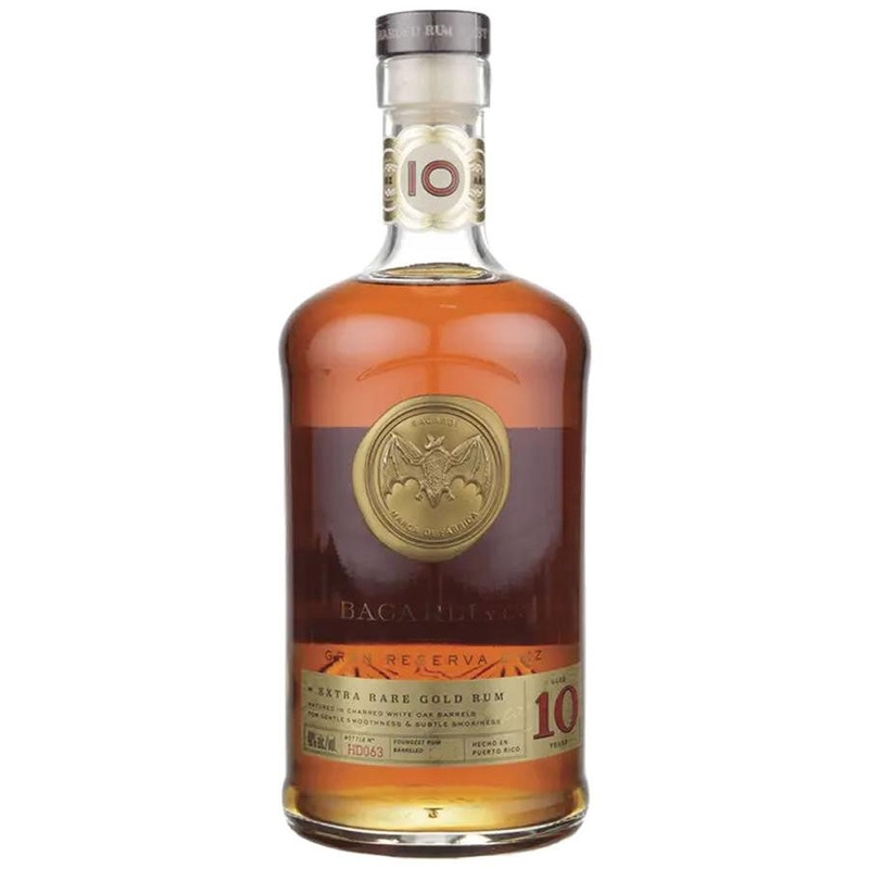 Bacardi Rum Gran Reserva Diez 750ML
