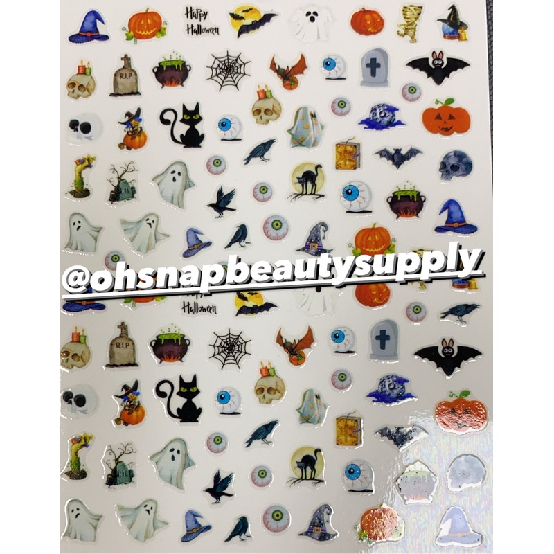 **** Halloween 671 Sticker