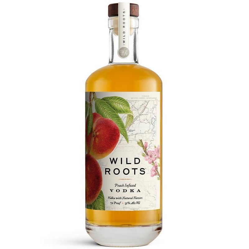 Wild Roots Peach Infused Vodka