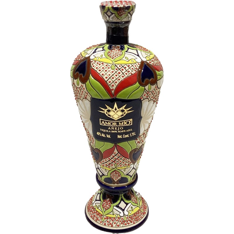 Amor Mio Tequila Anejo Ceramic 1.75L