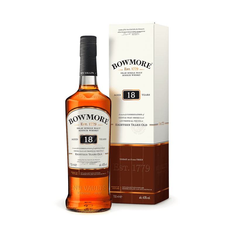 Bowmore 18 Year Old Islay Single Malt (750mL)