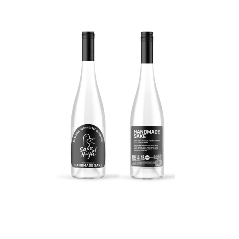 Sake High Premium Junmai Sake, Japan (750ml)