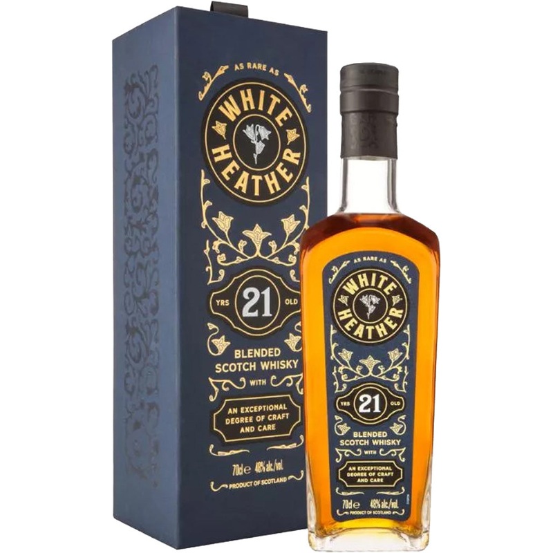 White Heather Blended Scotch Whisky 21 Year Old 700ml