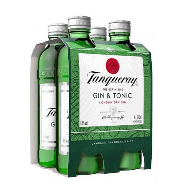 Tanqueray Gin&Tonic 4pk 275ml btls