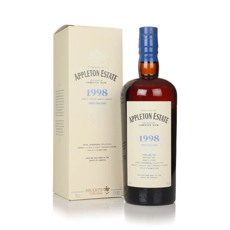 Appleton Estate 25 Year Old 1998 Hearts Collection Rum | 700ML
