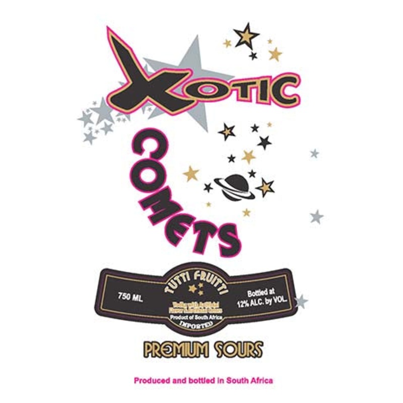 Xotic Comets Tutti Fruitti Vodka