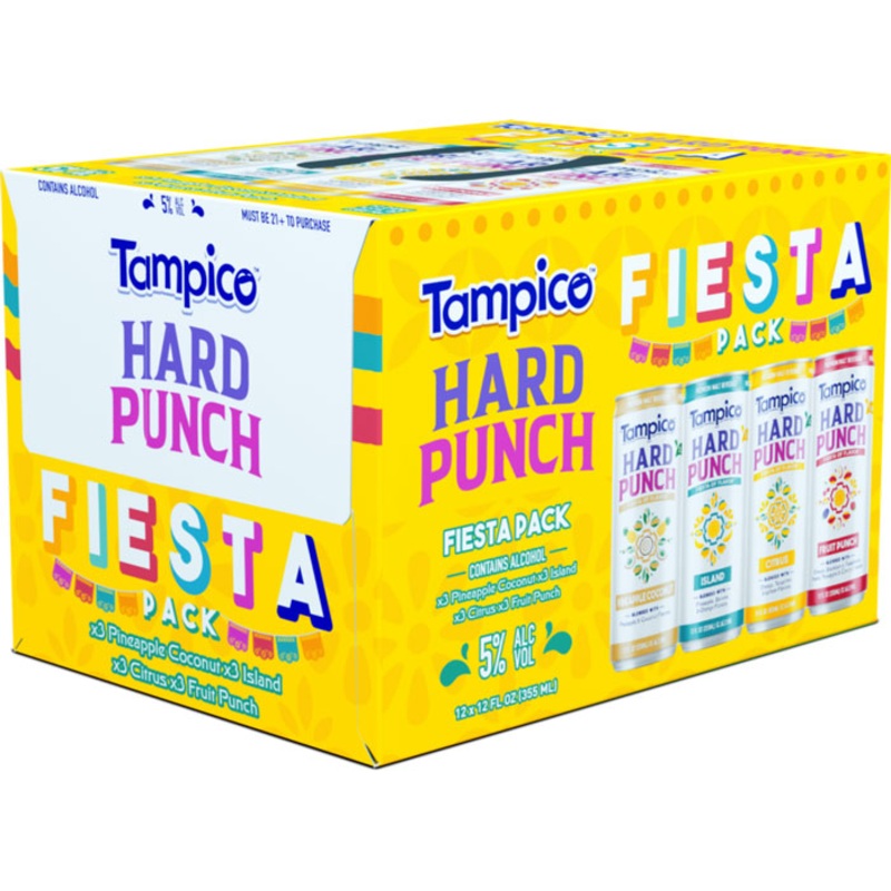 Tampico Hard Punch Variety 12pk Cans