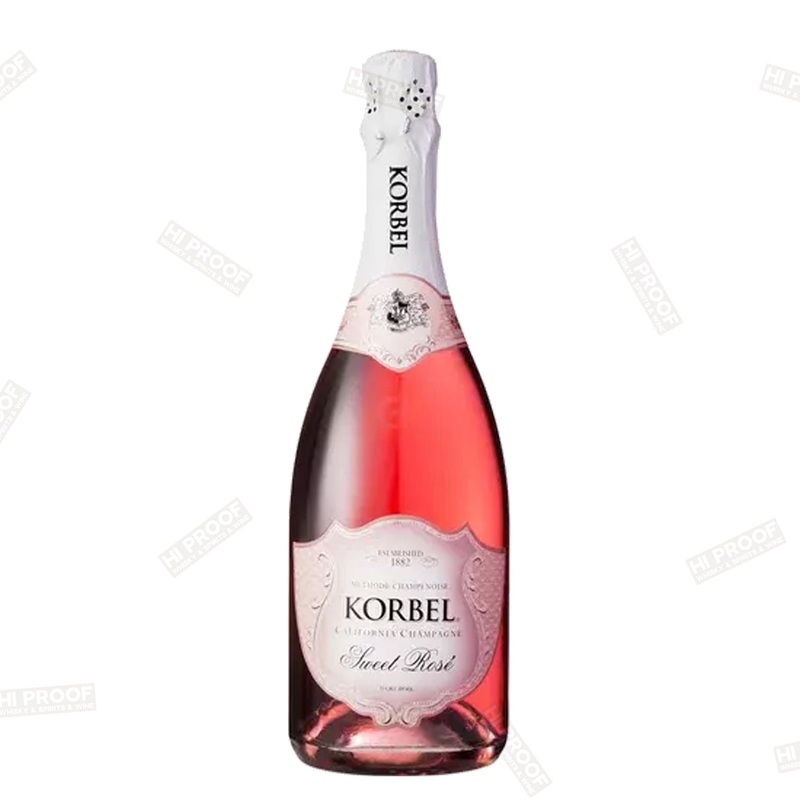 Korbel Sweet Ros California Champagne Wine 750ml