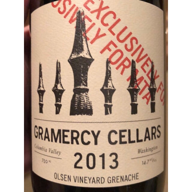 2013 Gramercy Cellars Olsen Vineyard Grenache 750ml
