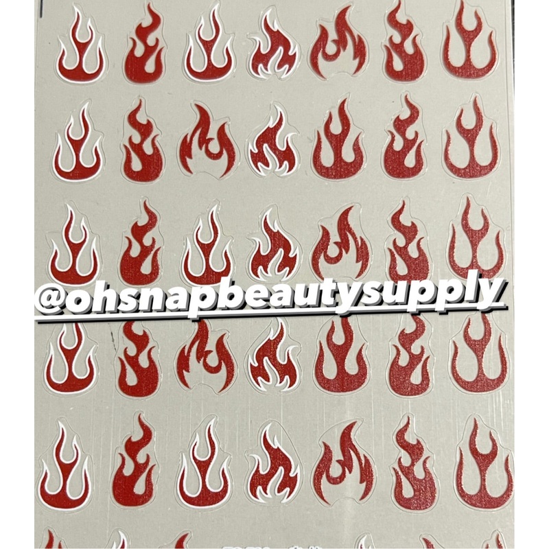 * Flame FIRE TS 520 Sticker