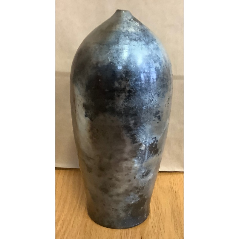 #17 Pit Fired Vase by Worth