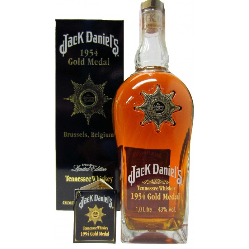 1954 Jack Daniel’s Gold Medal Series Tennessee Whiskey 1Lt