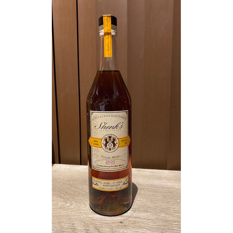 2020 Shenk’s Homestead Small Batch Kentucky Sour Mash Whiskey 750ml