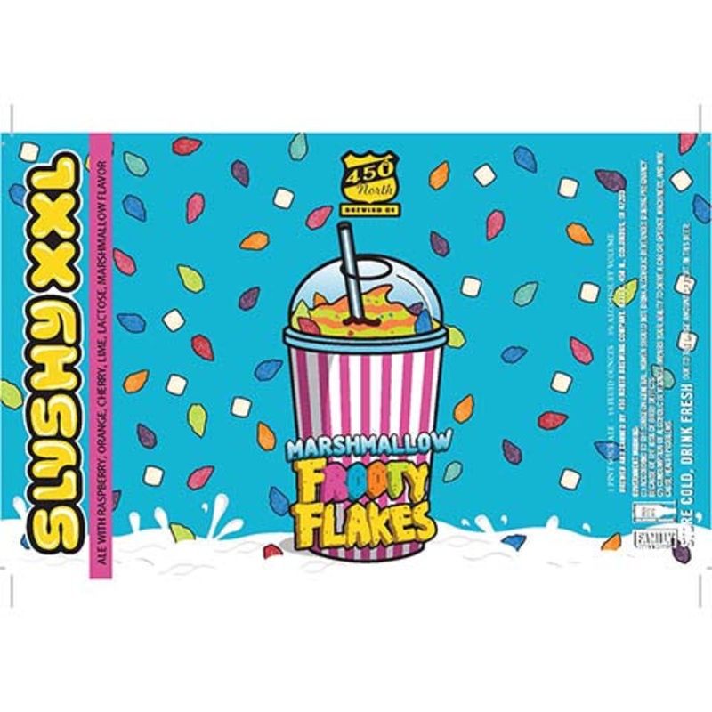 450 North Marshmallow Frooty Flakes Slushy XXL Sour Ale