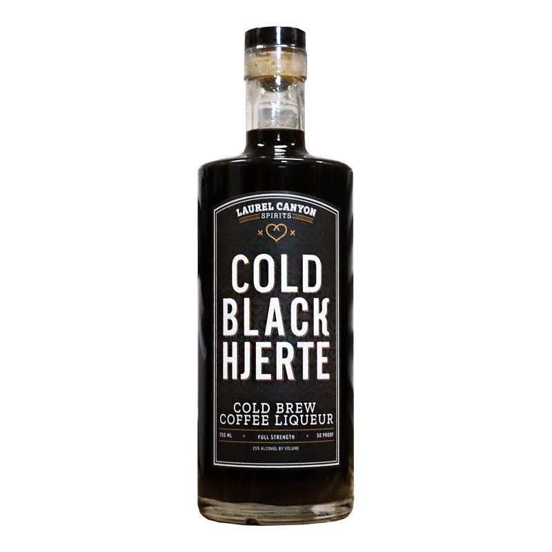 Laurel Canyon Cold Black Hjerte Cold Brew Coffee Liqueur 750mL
