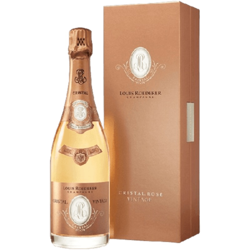 2014 Louis Roederer Cristal Rose Brut Millesime, Champagne, France (750ml)