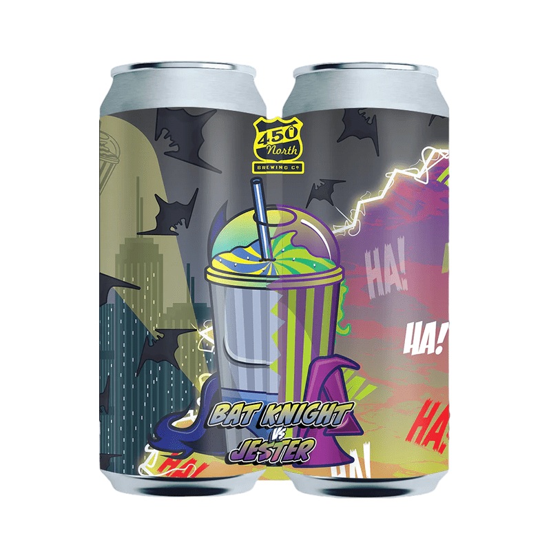 450 North Brewing Co. Bat Knight vs Jester Slushy XXL Sour Ale Beer 4-Pack