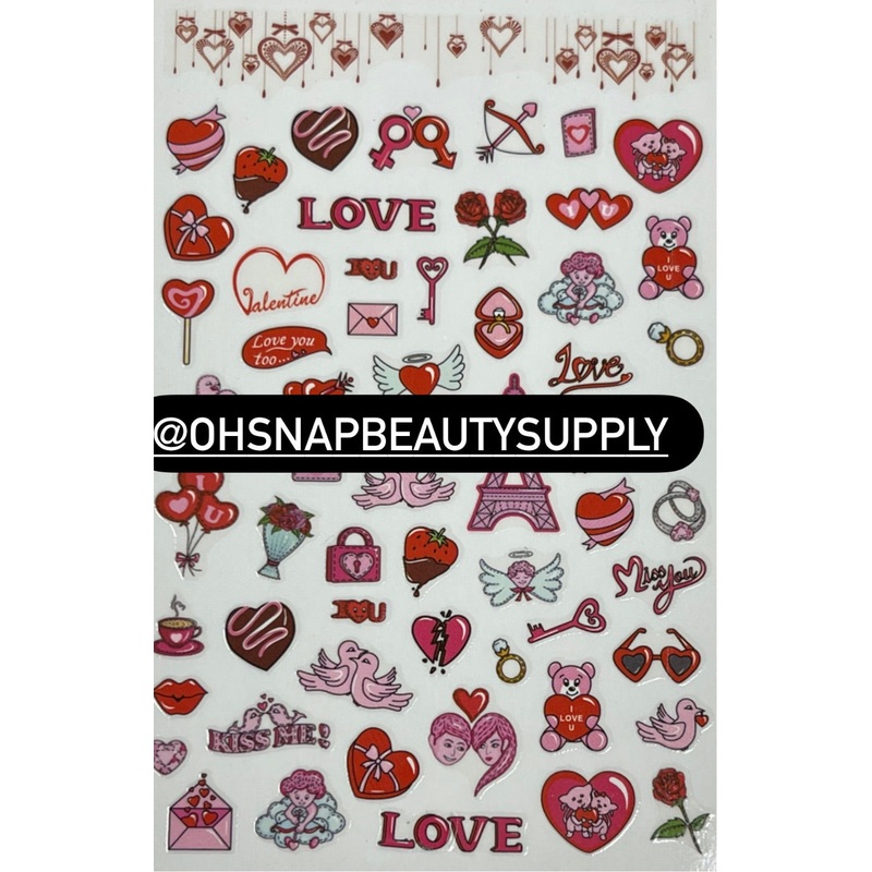 HEART LOVE B024 Sticker