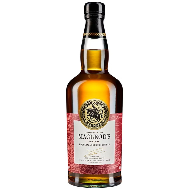 Macleod’s Lowland Single Malt Scotch