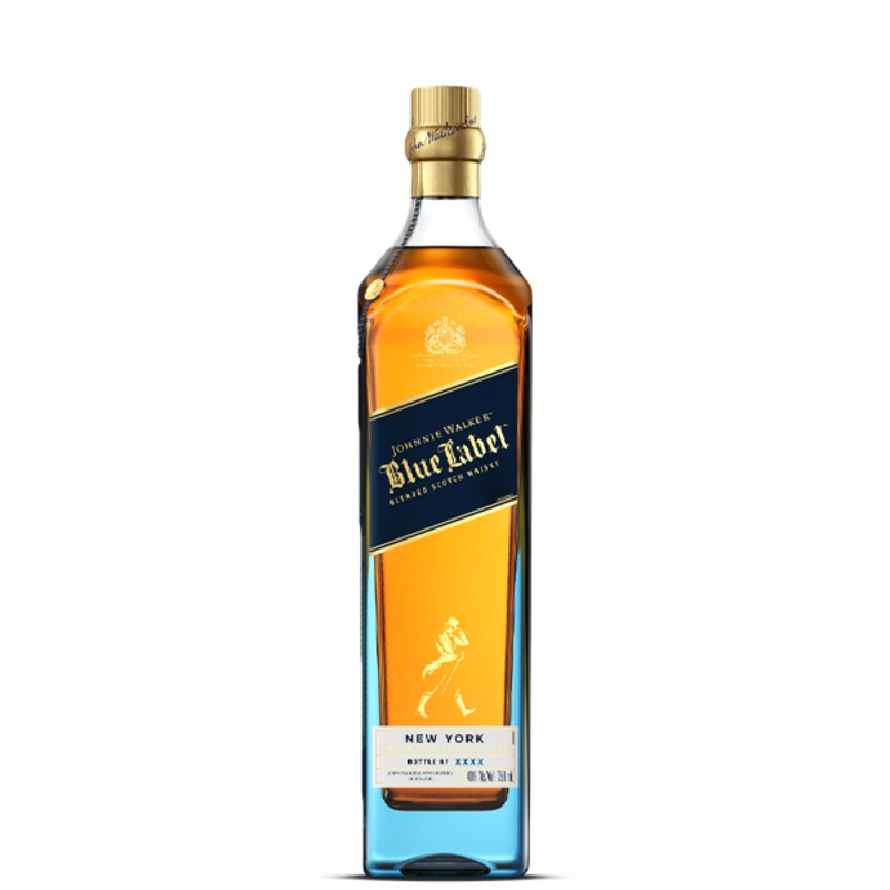 Johnnie Walker Blue Label, New York