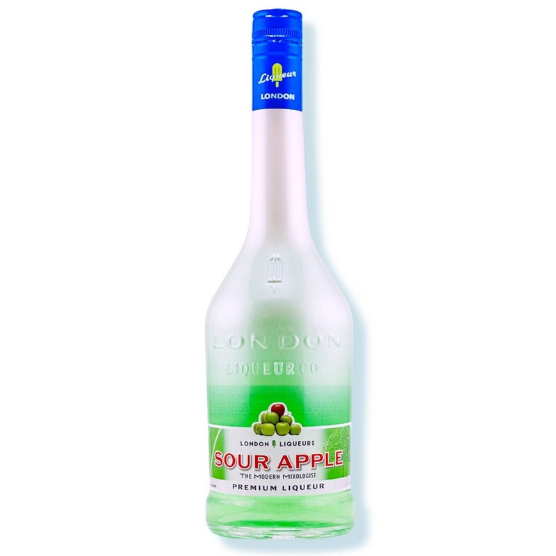 London Liqueur Co. Sour Apple Premium Liqueur, California, USA (750ml)